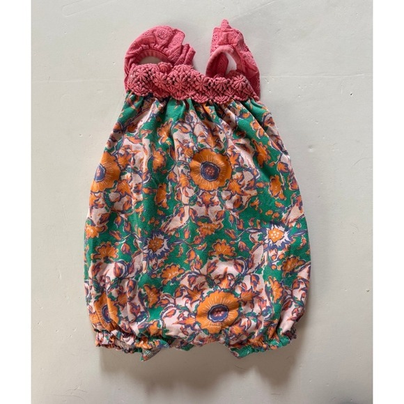 Matilda Jane Other - Matilda Jane Floral Sleeveless Romper 12-18 Months